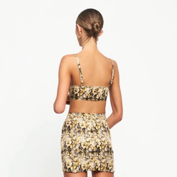 Lioness Tanis Corset 90’s Brocade top, Medium - Picture 5 of 9